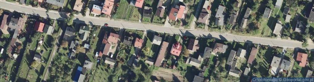 Zdjęcie satelitarne Wiejska ul.