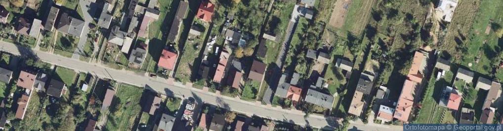 Zdjęcie satelitarne Wiejska ul.