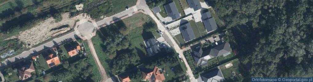 Zdjęcie satelitarne Wiosenna ul.