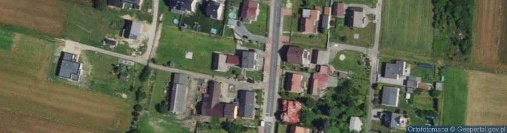 Zdjęcie satelitarne Wiejska ul.