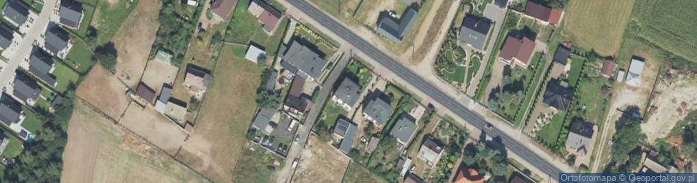 Zdjęcie satelitarne Wiejska ul.