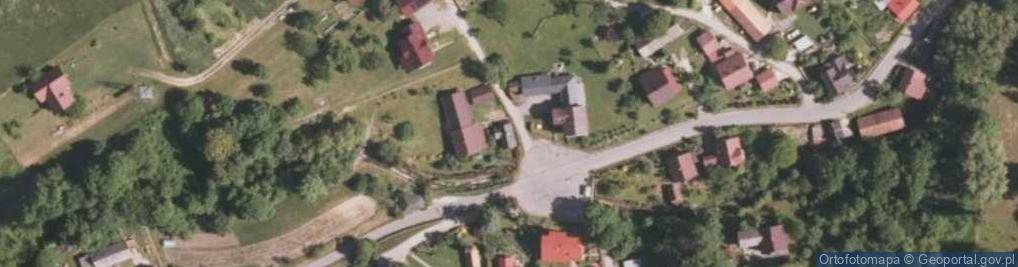 Zdjęcie satelitarne Wisłów ul.