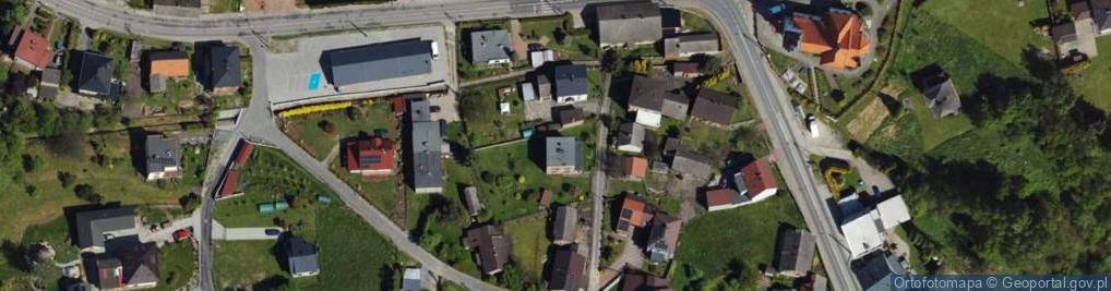 Zdjęcie satelitarne Wiejska ul.