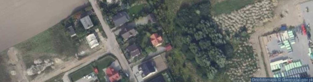 Zdjęcie satelitarne Witkowa ul.