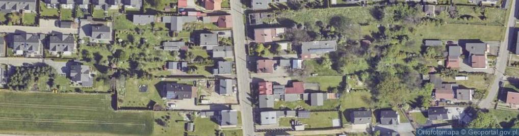 Zdjęcie satelitarne Wiejska ul.