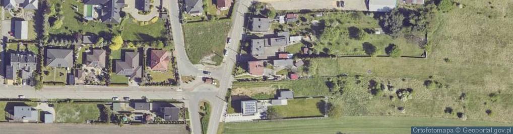 Zdjęcie satelitarne Wiejska ul.