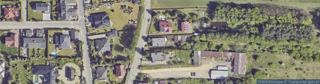 Zdjęcie satelitarne Wiejska ul.