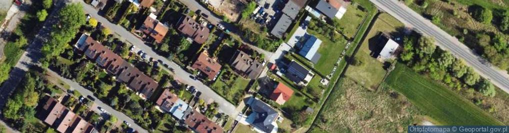 Zdjęcie satelitarne Wiśniowieckiego Jeremiego ul.