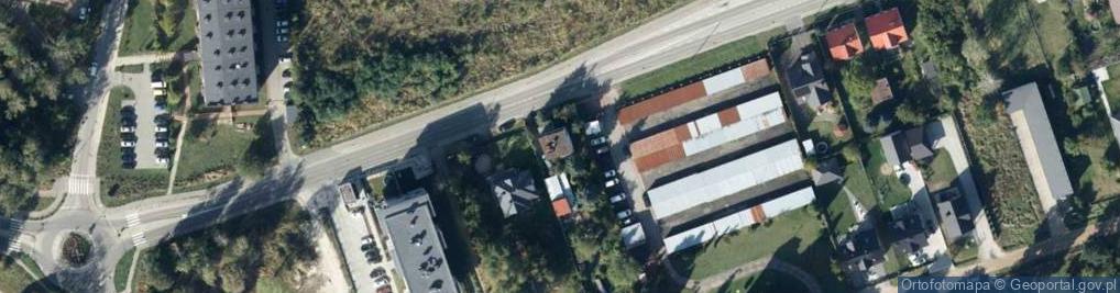Zdjęcie satelitarne Wiejska ul.