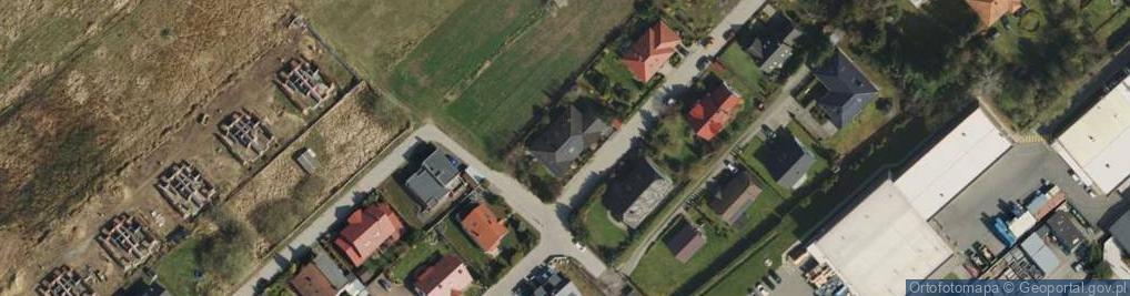 Zdjęcie satelitarne Winoroślowa ul.