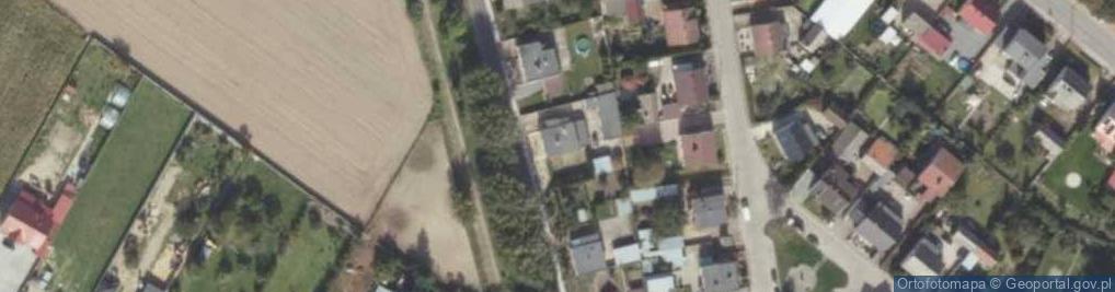 Zdjęcie satelitarne Witaszka, dr. ul.