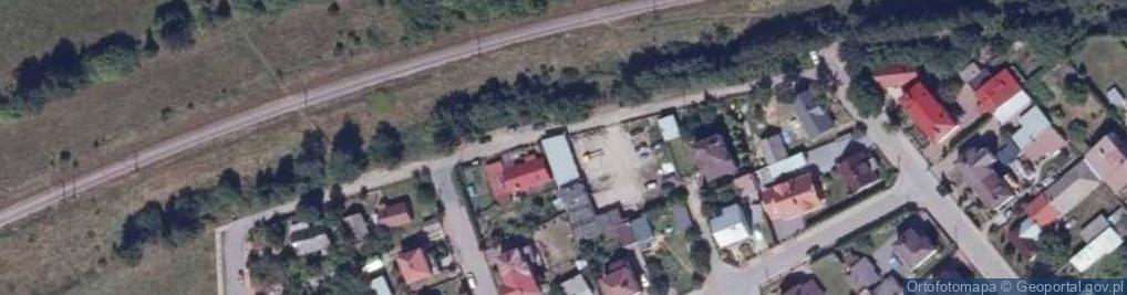 Zdjęcie satelitarne Wiosenna ul.
