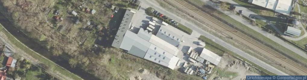 Zdjęcie satelitarne Wielkopiecowa ul.