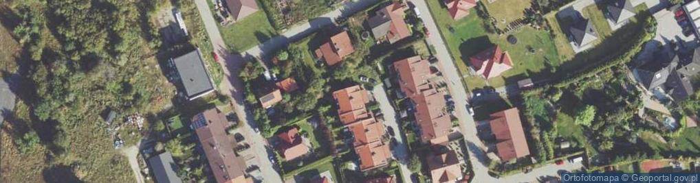 Zdjęcie satelitarne Wiosenna ul.