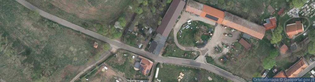 Zdjęcie satelitarne Wiejska ul.