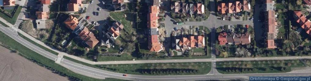 Zdjęcie satelitarne Wielecka ul.