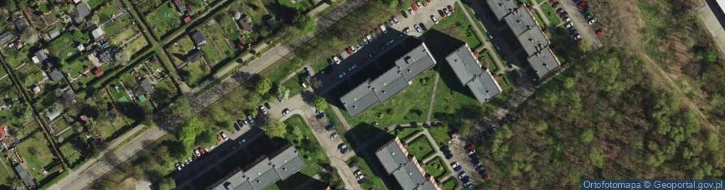 Zdjęcie satelitarne Wiechaczka Wiktora ul.