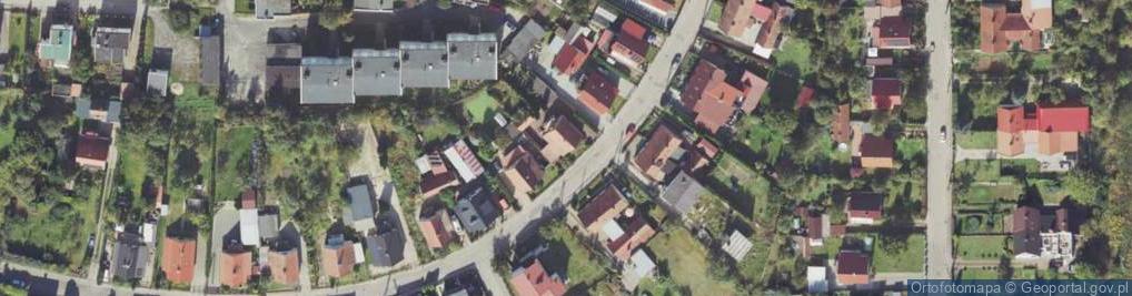 Zdjęcie satelitarne Wiejska ul.