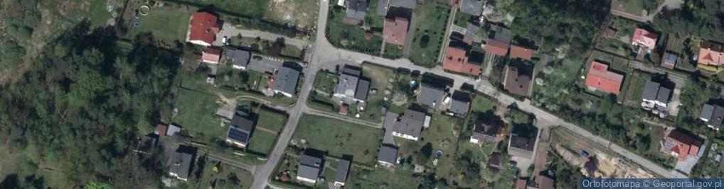 Zdjęcie satelitarne Wiejska ul.