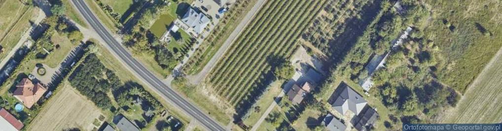 Zdjęcie satelitarne Wiślana ul.