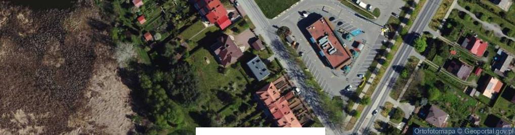 Zdjęcie satelitarne Wiejska ul.