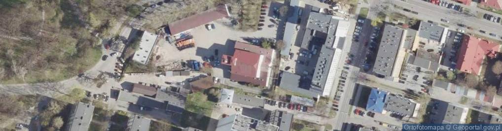 Zdjęcie satelitarne Wiślna ul.