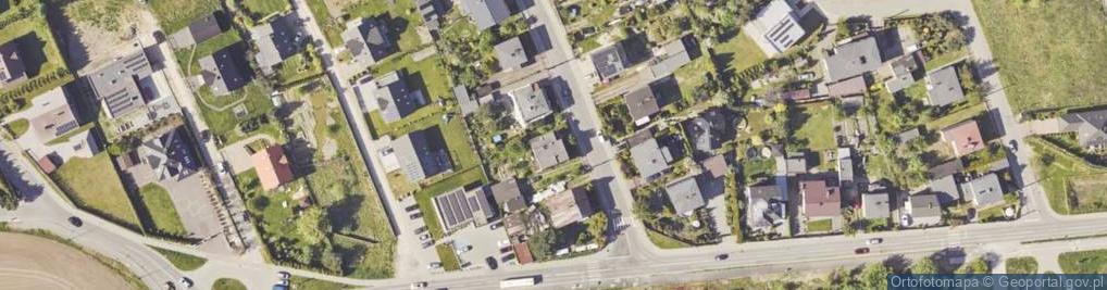 Zdjęcie satelitarne Wiejska ul.