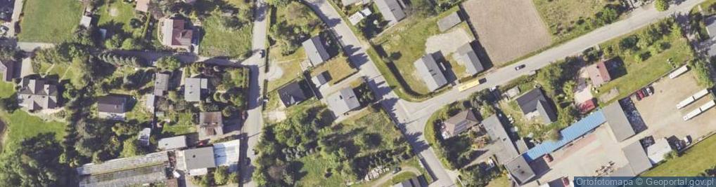 Zdjęcie satelitarne Wiejska ul.