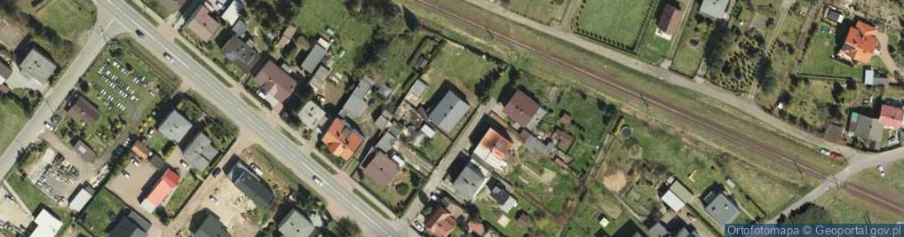 Zdjęcie satelitarne Wiślana ul.