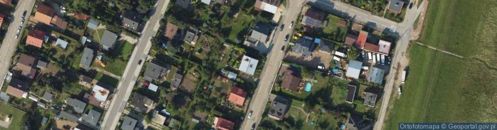 Zdjęcie satelitarne Wiślana ul.