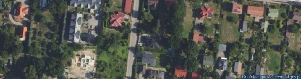 Zdjęcie satelitarne Wiosenna ul.