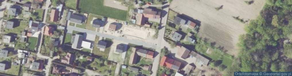 Zdjęcie satelitarne Wiązów ul.