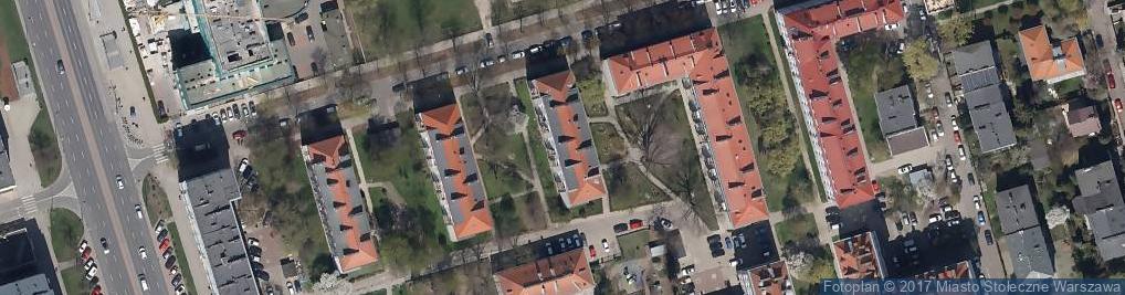 Zdjęcie satelitarne Wiktorska ul.