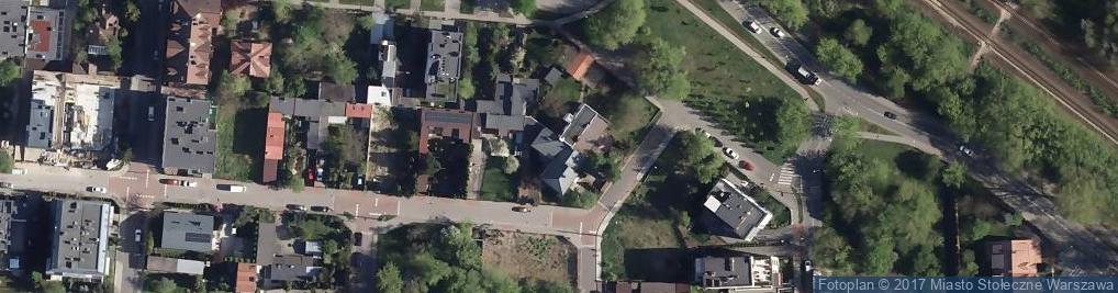 Zdjęcie satelitarne Wiarusów ul.