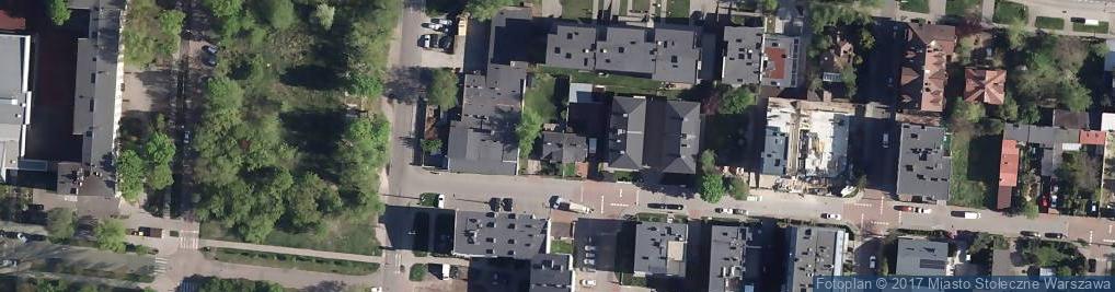 Zdjęcie satelitarne Wiarusów ul.