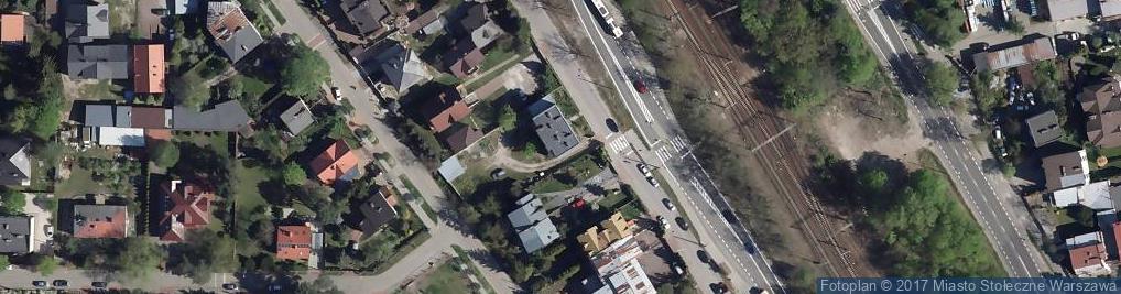 Zdjęcie satelitarne Widoczna ul.