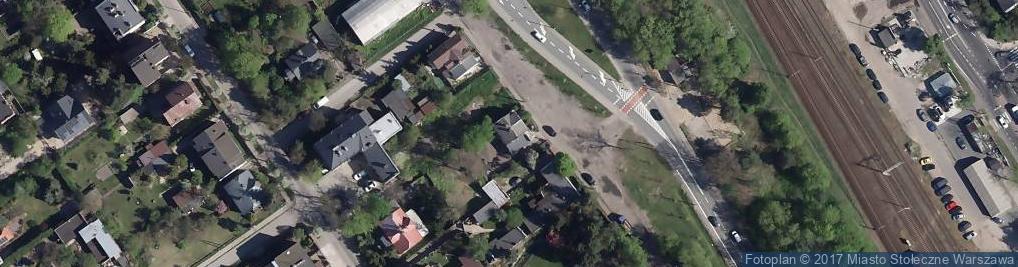 Zdjęcie satelitarne Widoczna ul.
