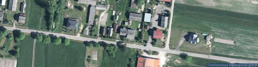 Zdjęcie satelitarne Więcków ul.