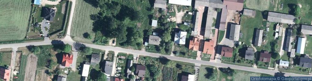 Zdjęcie satelitarne Więcków ul.