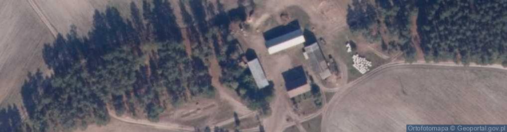Zdjęcie satelitarne Wielkie Zanie ul.