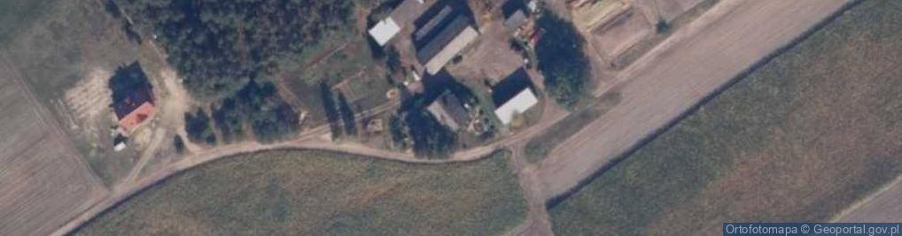Zdjęcie satelitarne Wielkie Zanie ul.