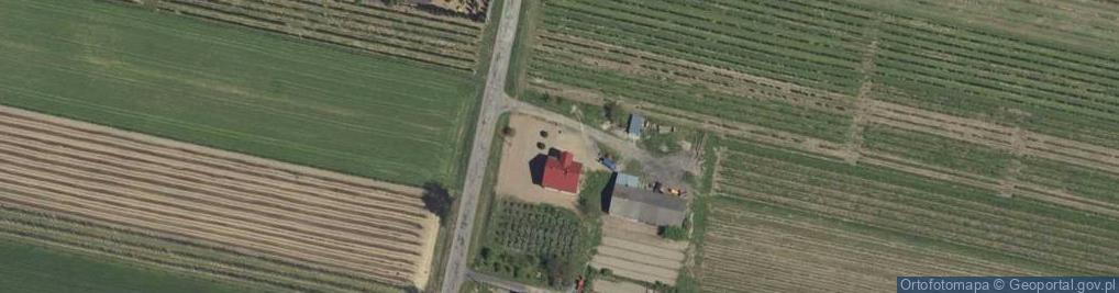 Zdjęcie satelitarne Wierzbica-Kolonia ul.