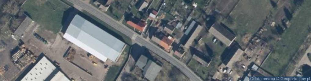 Zdjęcie satelitarne Wierzbięcin ul.