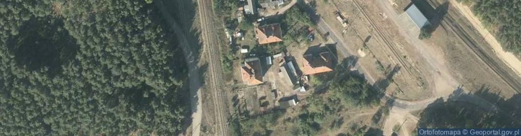 Zdjęcie satelitarne Wierzchucin ul.