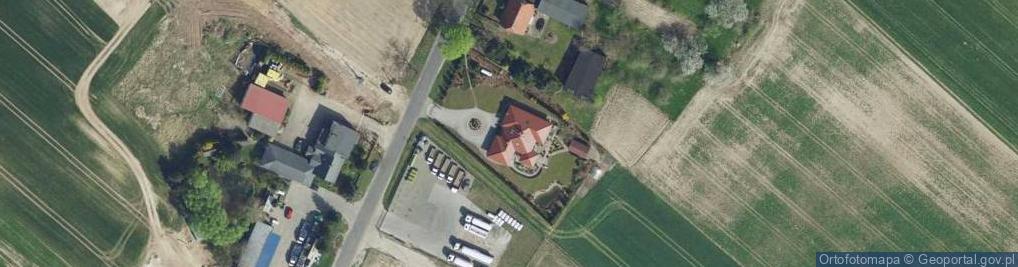 Zdjęcie satelitarne Wierzchucinek ul.