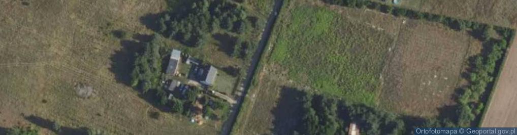 Zdjęcie satelitarne Wierzyce ul.
