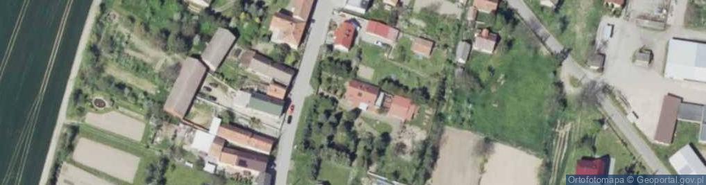 Zdjęcie satelitarne Wilamowa ul.