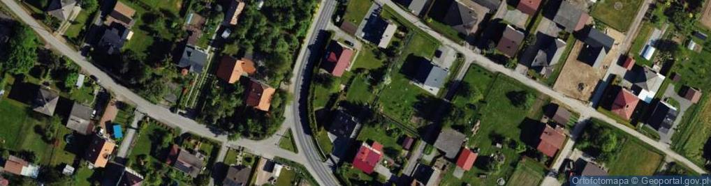 Zdjęcie satelitarne Więźniów Oświęcimia ul.