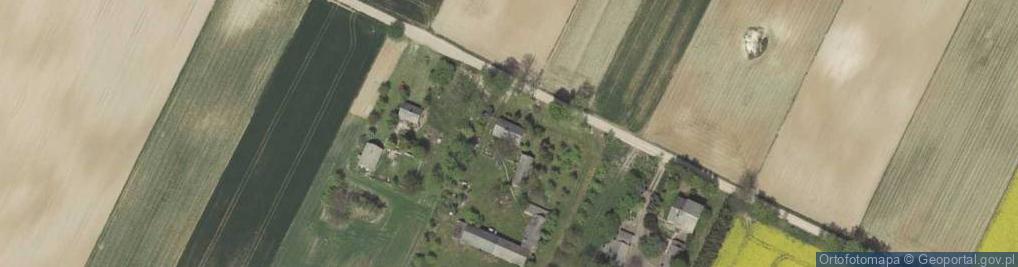 Zdjęcie satelitarne Wilkołaz Górny ul.