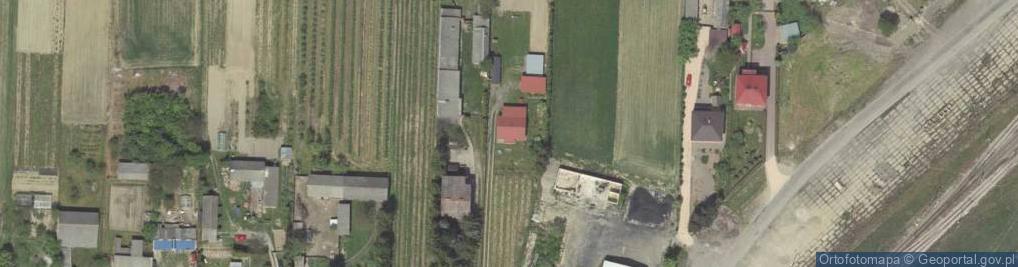 Zdjęcie satelitarne Wilkołaz-Stacja Kolejowa ul.